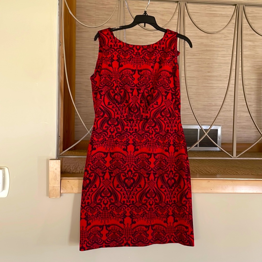 Ladies Black & Red Dress